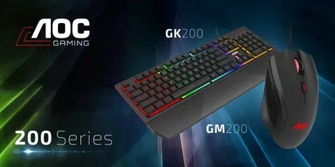 Обзор на клавиатуру AOC GK200 и мышь AOC GM200: бюджетная игровая периферия с достойными параметрами
